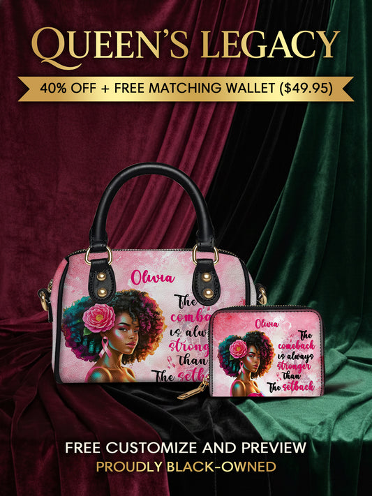 Melaniva Stronger in Pink Leather Mini Satchel Deal - Melaniva