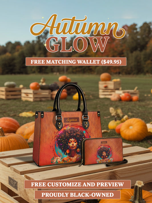Melaniva Black Power Leather Handbag Deal