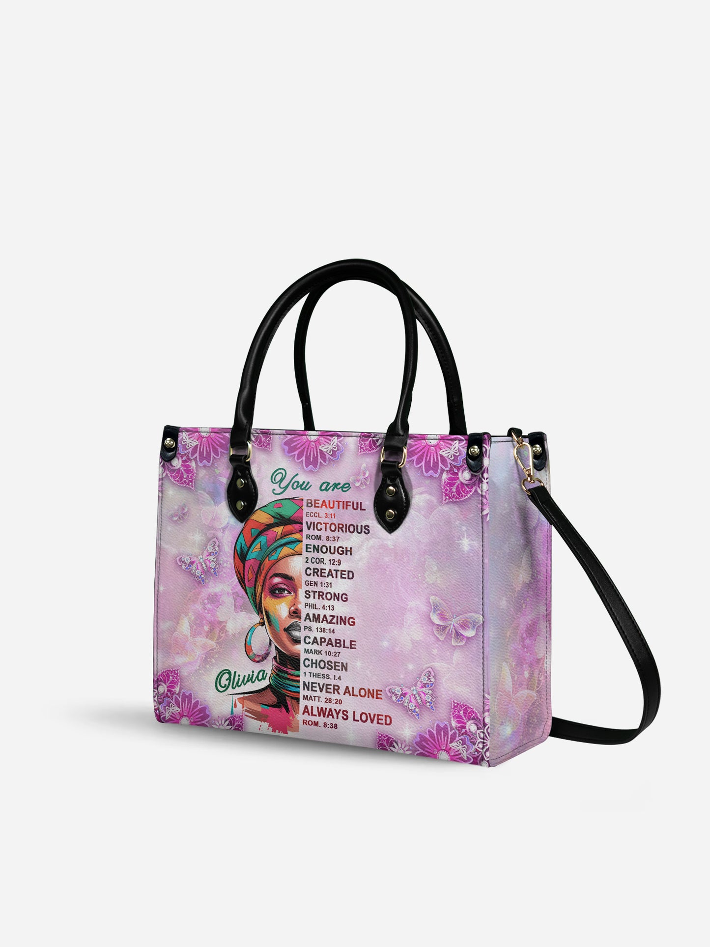 Melaniva Butterfly Blessing Leather Handbag Deal (FREE WALLET)
