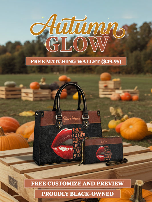 Melaniva Storm Kiss Leather Handbag Deal (FREE WALLET)