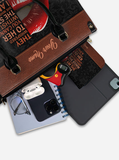 Melaniva Storm Kiss Leather Handbag Deal (FREE WALLET)