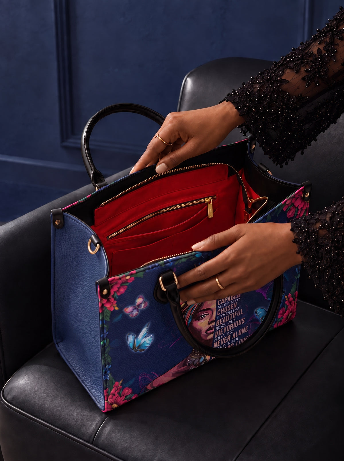Melaniva Declaration of You Leather Handbag Deal (FREE WALLET)