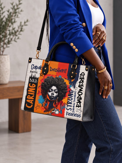 Melaniva Empowered Essence Leather Handbag Deal (FREE WALLET)