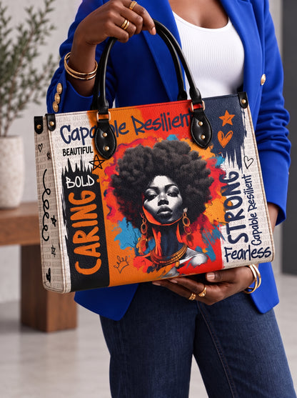 Melaniva Empowered Essence Leather Handbag Deal (FREE WALLET)