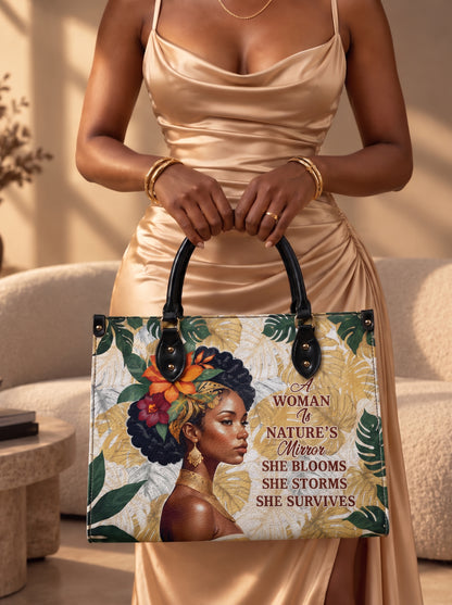 Melaniva Eternal Blossom Leather Handbag Deal