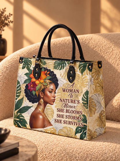 Melaniva Eternal Blossom Leather Handbag Deal