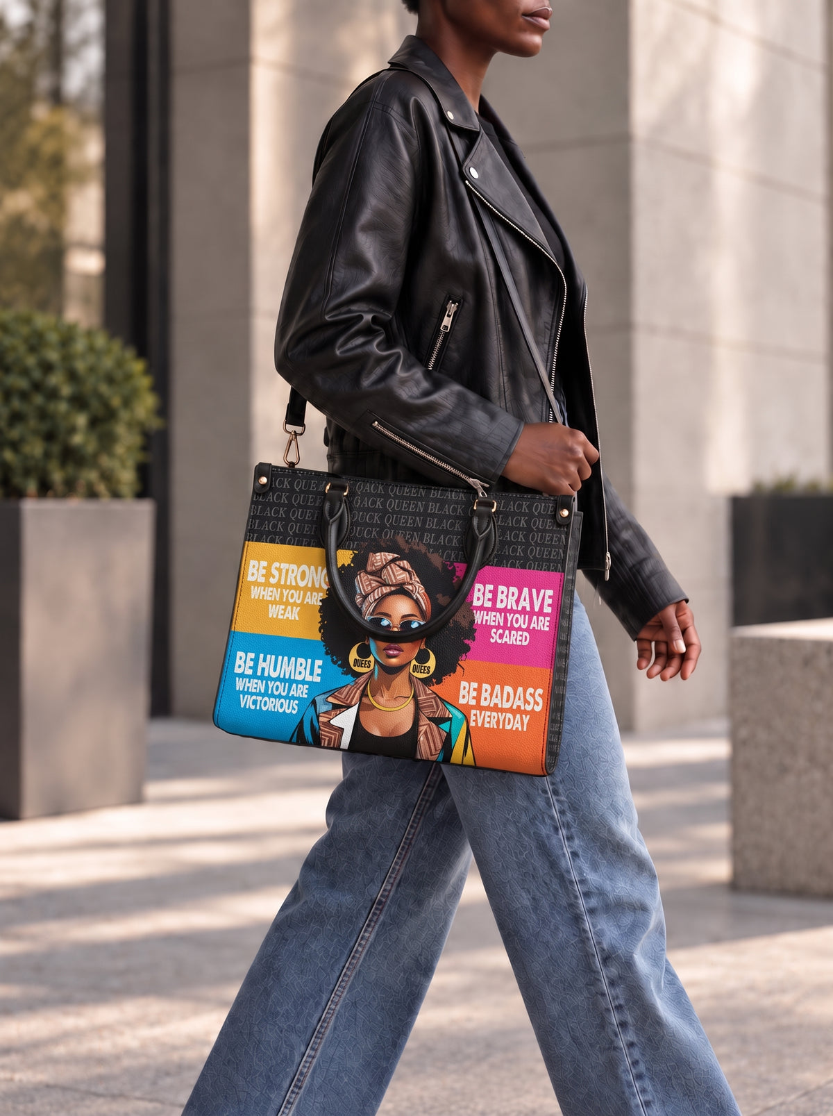 Melaniva Queen in Color Leather Handbag Deal (FREE WALLET)