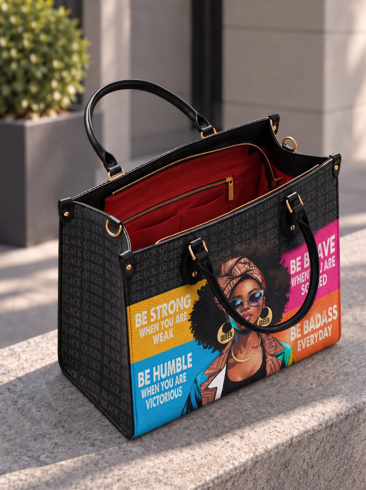 Melaniva Queen in Color Leather Handbag Deal (FREE WALLET)