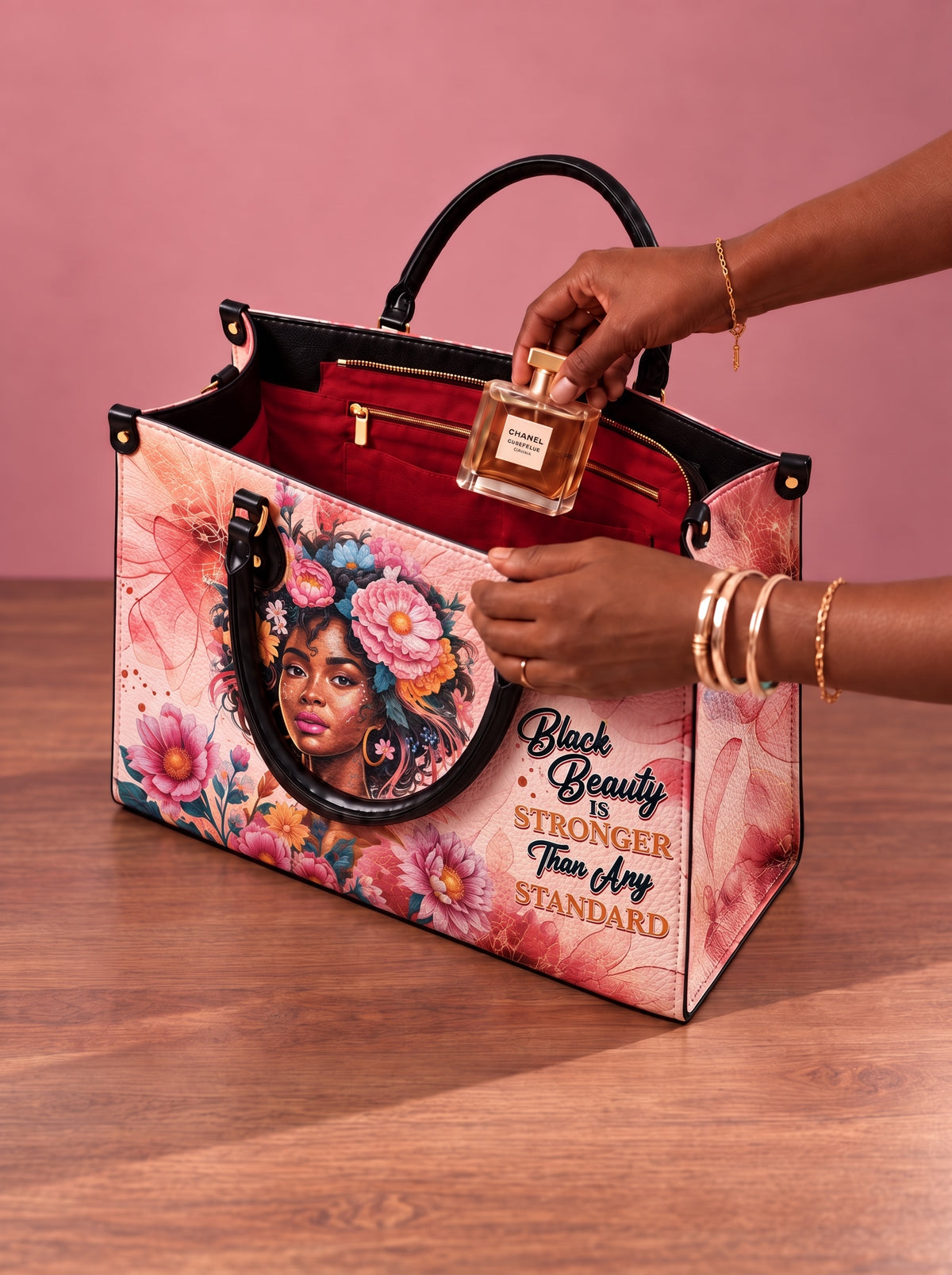 Melaniva “Fearless Beauty Floral” Leather Handbag Deal