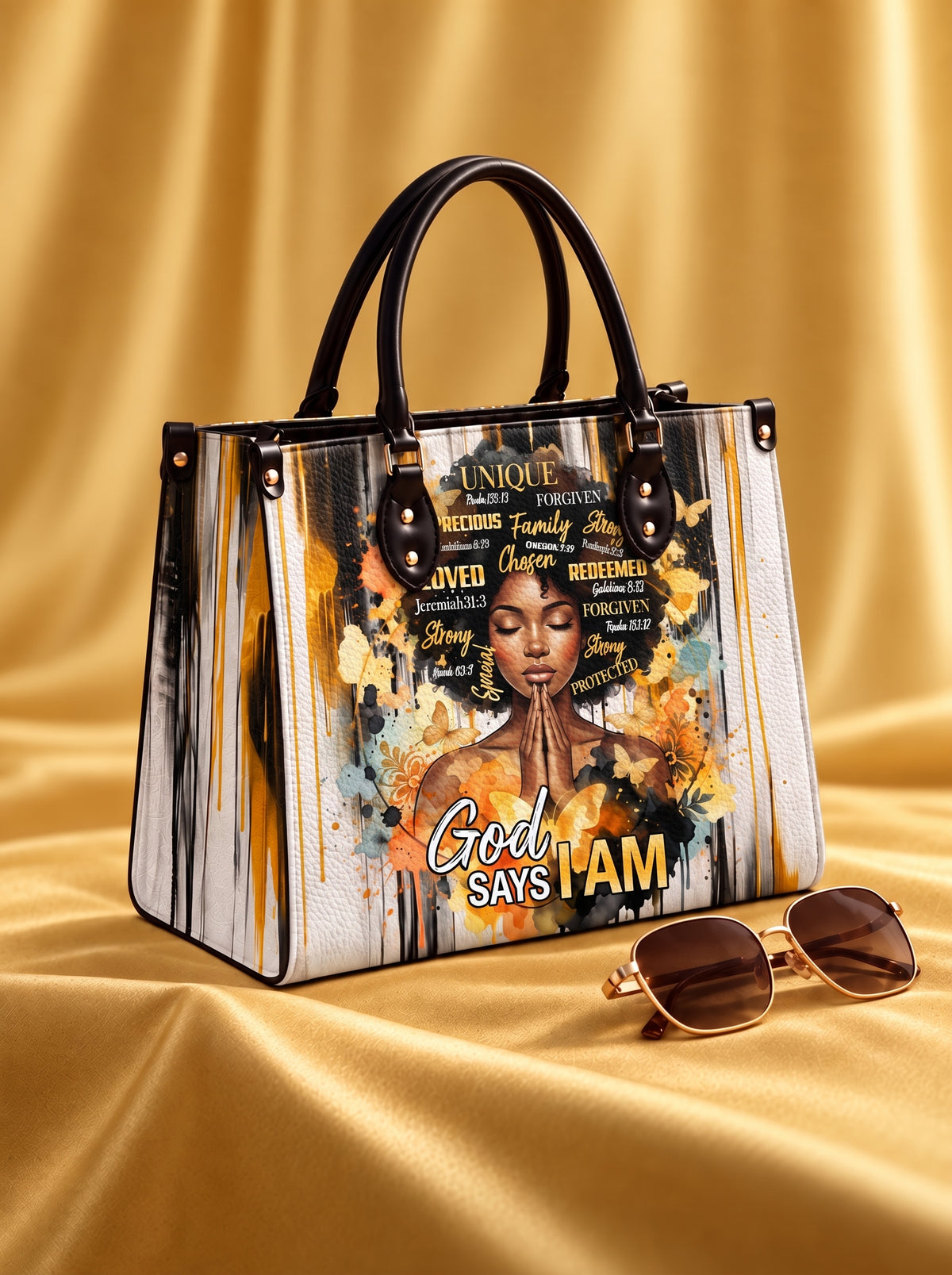 Melaniva “Blessed & Precious Heritage” Leather Handbag Deal