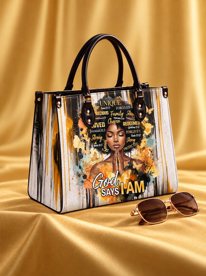 Melaniva “Blessed & Precious Heritage” Leather Handbag Deal