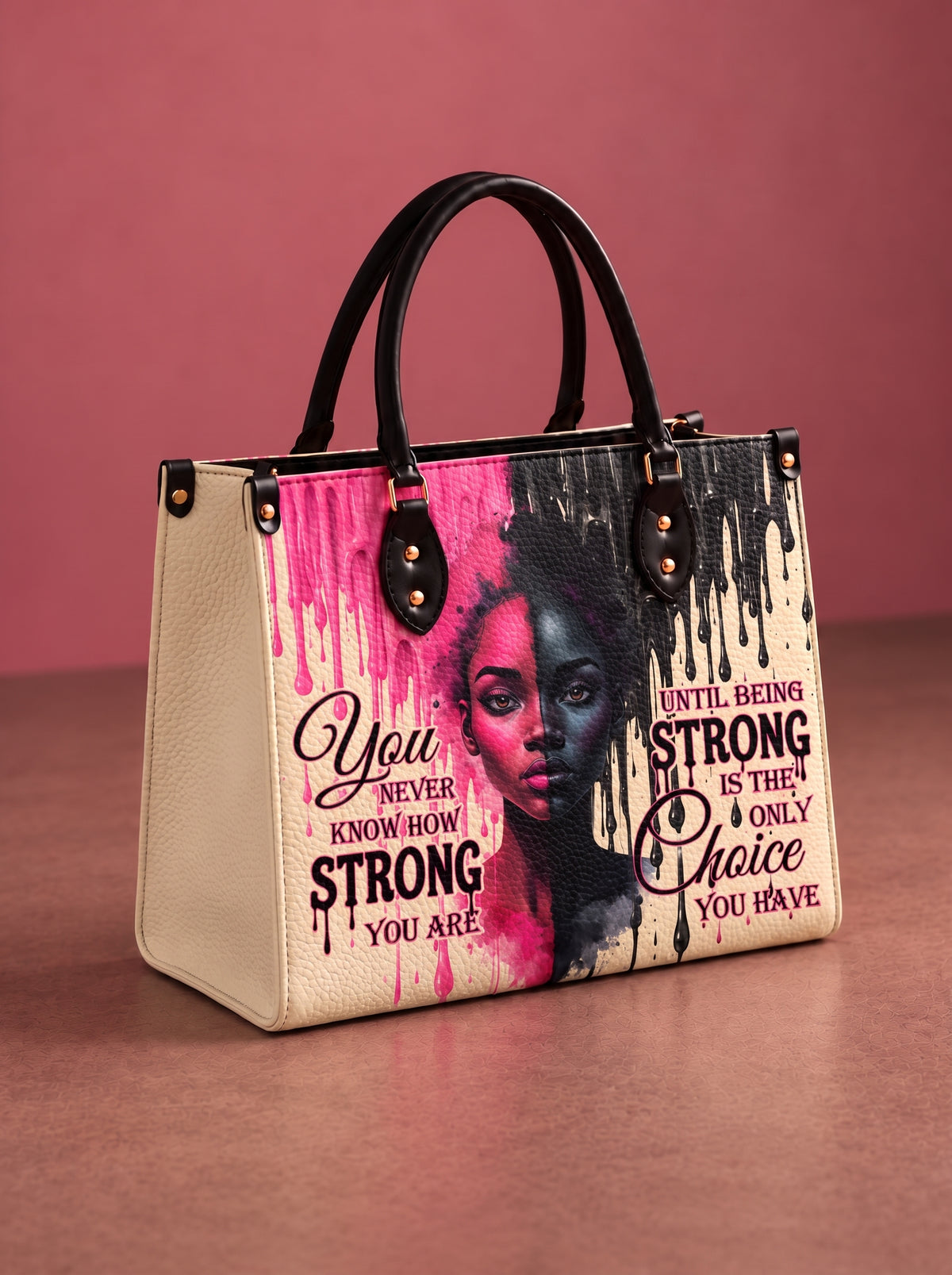 Melaniva “Inner Strength Melanin” Leather Handbag Deal