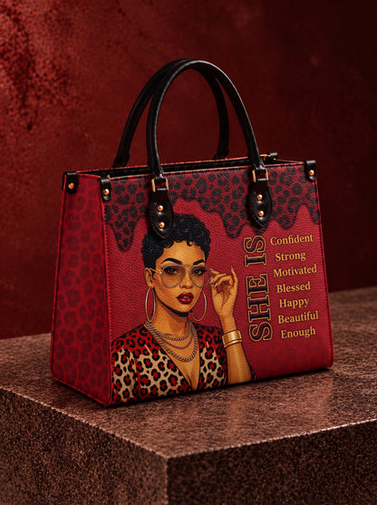 Melaniva “Fierce Leopard Melanin” Leather Handbag Deal