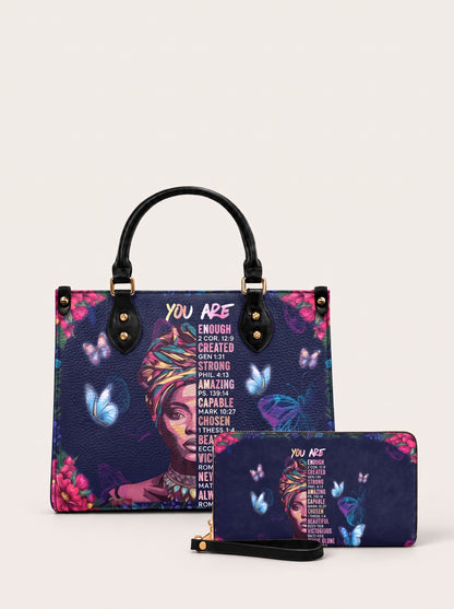 Melaniva Declaration of You Leather Handbag Deal (FREE WALLET)