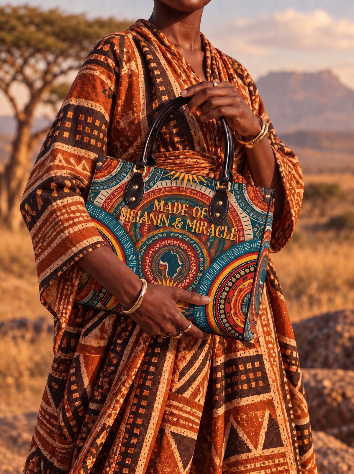 Melaniva “Melanin & Miracle” Leather Handbag Deal