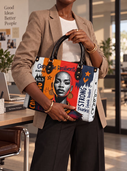 Offre de sac à main en cuir Melaniva "Fearless Spirit"