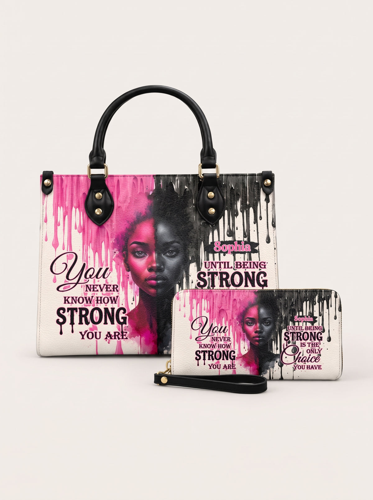 Melaniva “Inner Strength Melanin” Leather Handbag Deal