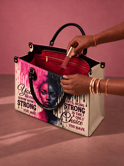 Melaniva “Inner Strength Melanin” Leather Handbag Deal