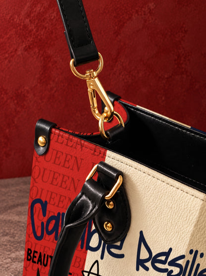 Offre de sac à main en cuir Melaniva "Bold Afro Power"