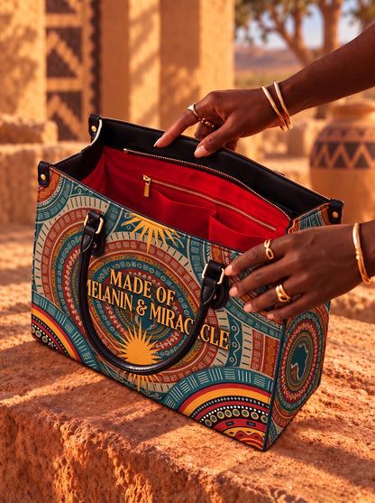 Melaniva “Melanin & Miracle” Leather Handbag Deal