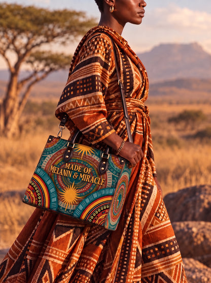 Melaniva “Melanin & Miracle” Leather Handbag Deal