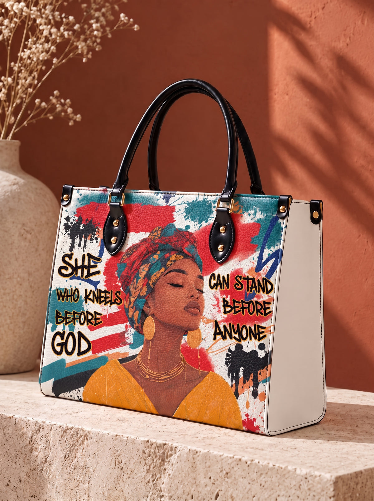 Melaniva Stand Fearless Faith Handbag Deal (FREE WALLET)
