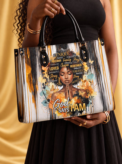 Melaniva “Blessed & Precious Heritage” Leather Handbag Deal