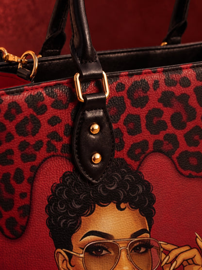Melaniva “Fierce Leopard Melanin” Leather Handbag Deal