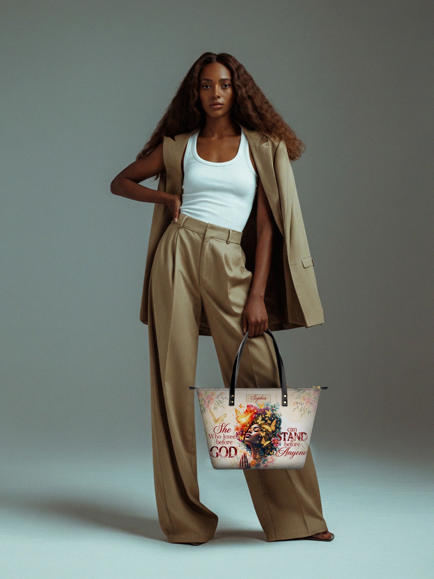 Melaniva Power of Prayer Leather Totebag Deal