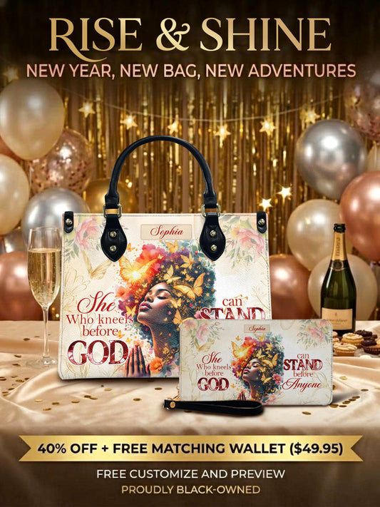 Melaniva Power of Prayer Leather Handbag Deal