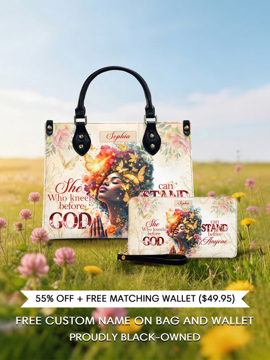 Melaniva Power of Prayer Leather Handbag Deal - Melaniva