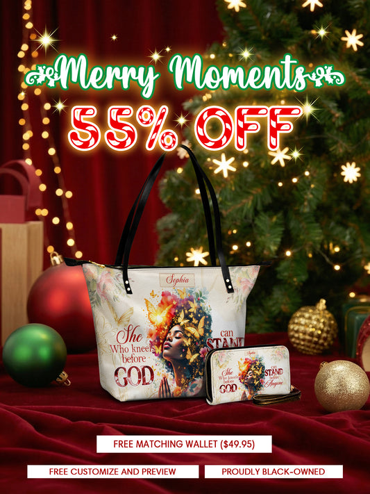 Melaniva Power of Prayer Leather Totebag Deal