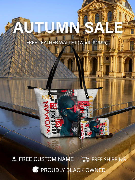 Melaniva Graffiti Art Purse Afrocentric Abstract Woman Totebag Deal