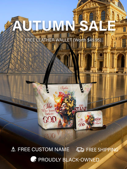 Melaniva Power of Prayer Leather Totebag Deal