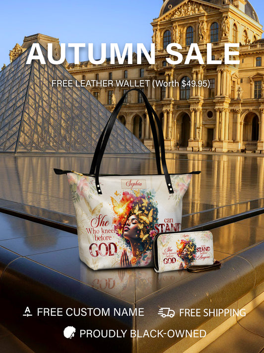 Melaniva Power of Prayer Leather Totebag Deal