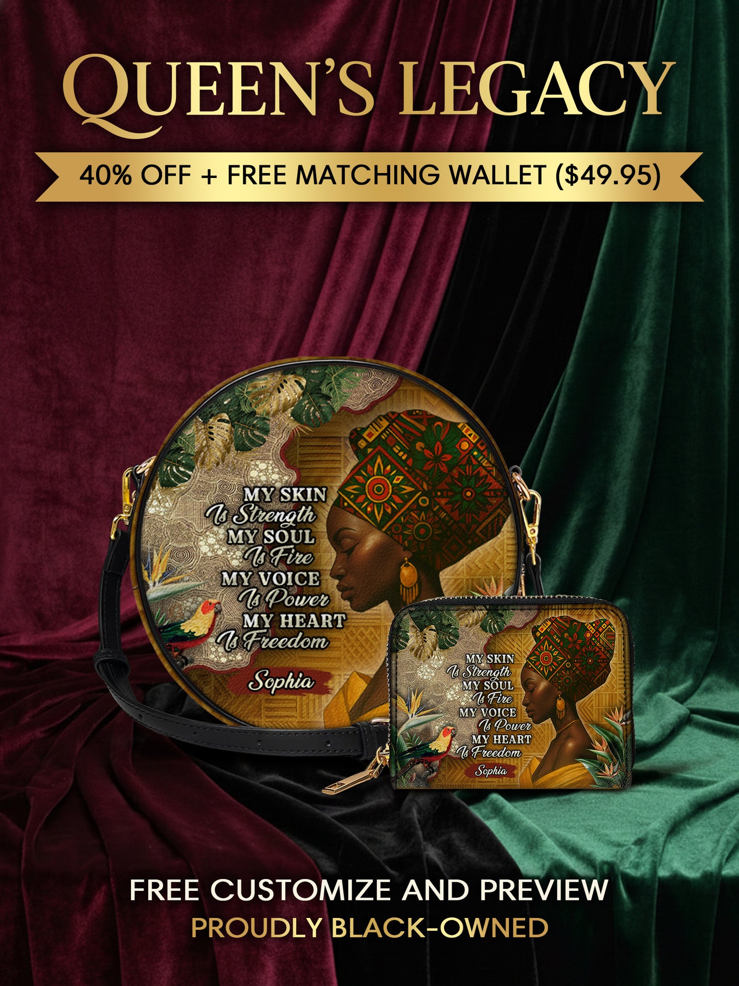 Melaniva Tropical Spirit Leather Circle Crossbag Deal - Melaniva