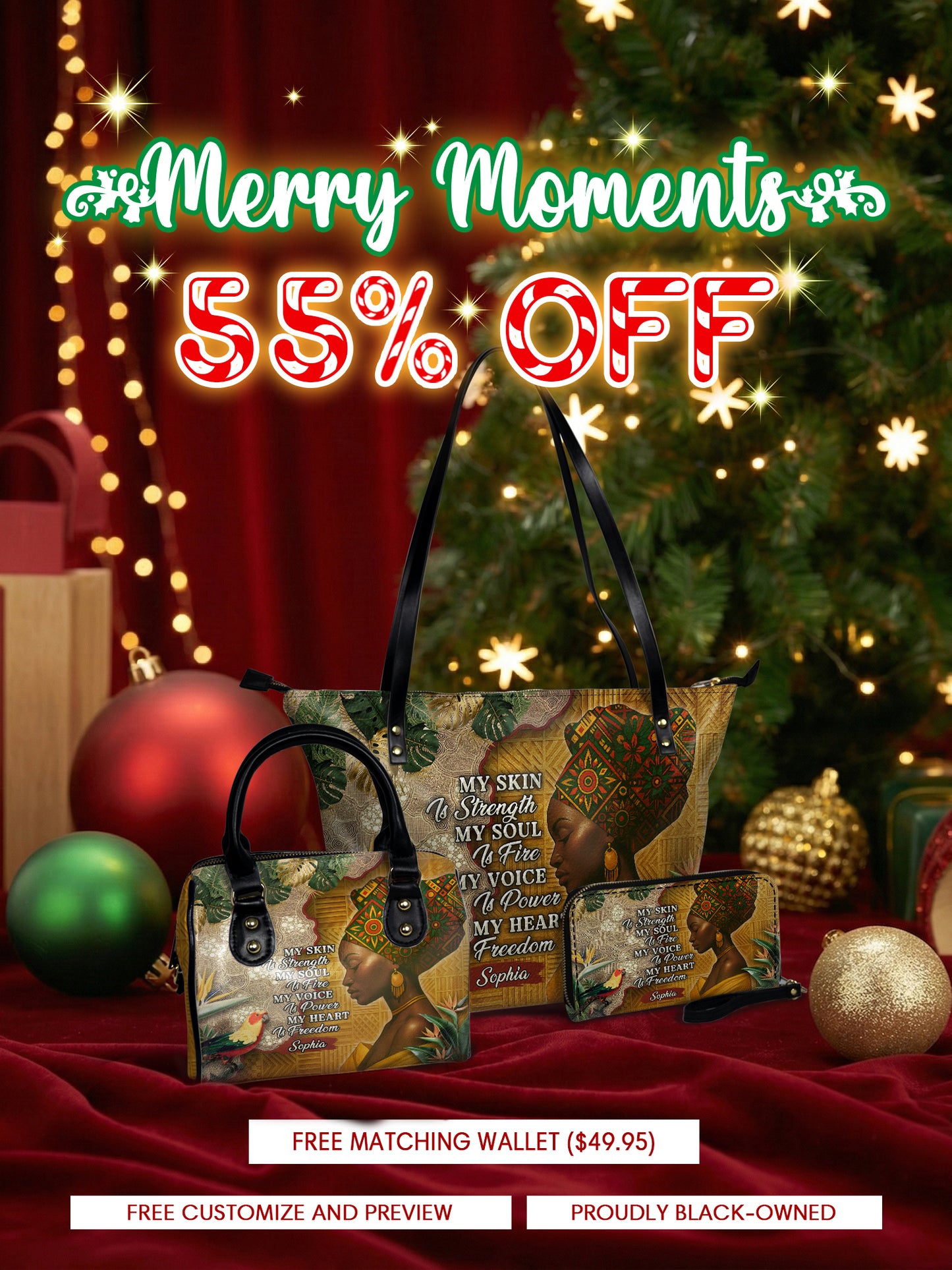 Melaniva "Tropical Spirit" Tote Bag The Perfect Trio