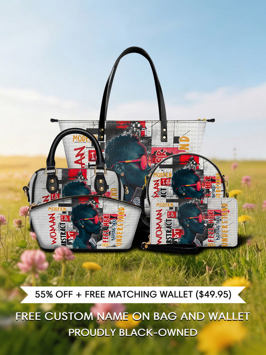 Melaniva "Graffiti Art Purse" Tote Bag The Lucky Bundle - Melaniva
