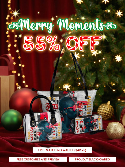 Melaniva "Graffiti Art Purse" Tote Bag The Perfect Trio