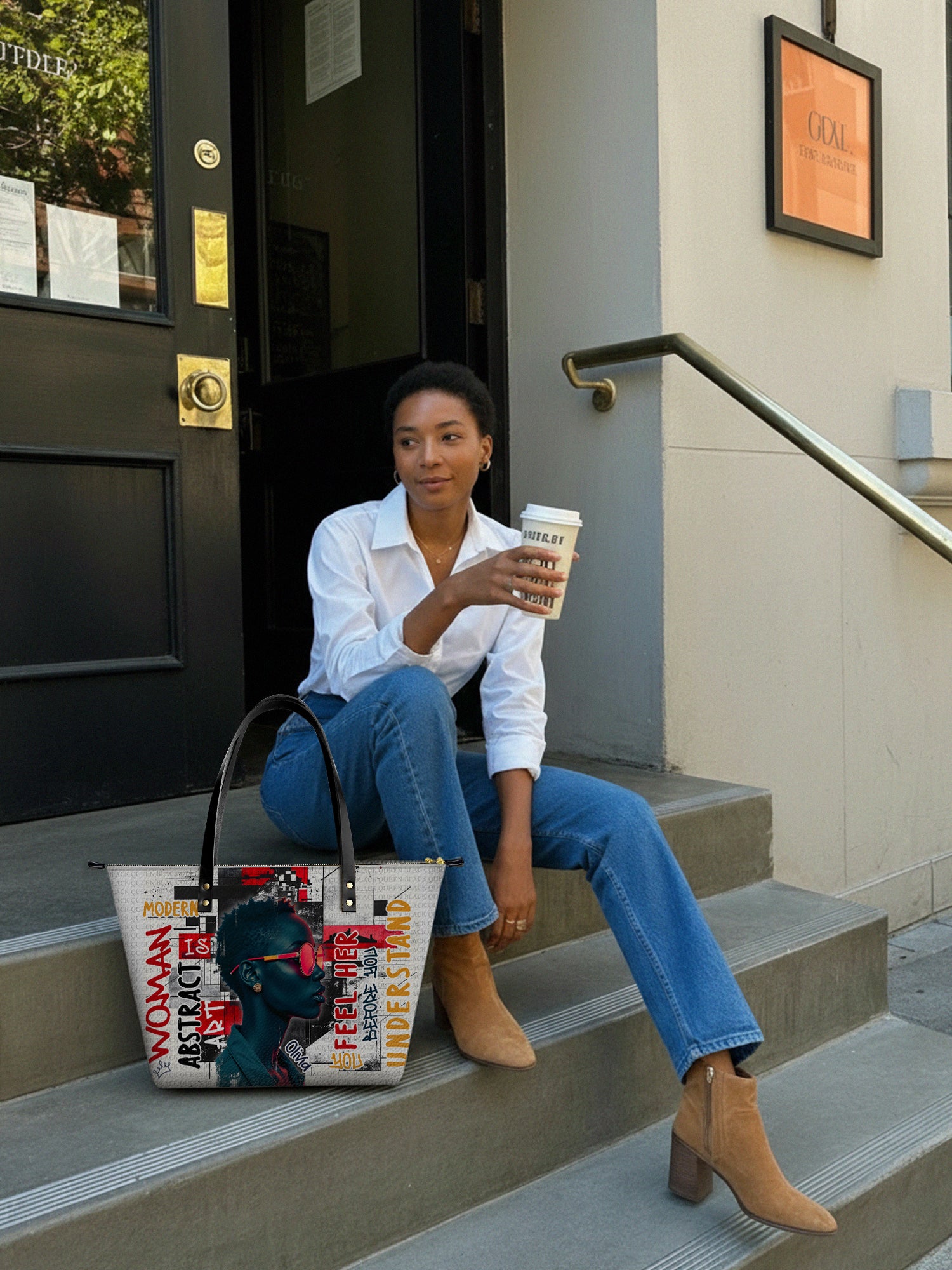 Melaniva "Graffiti Art Purse" Tote Bag The Perfect Trio - Melaniva