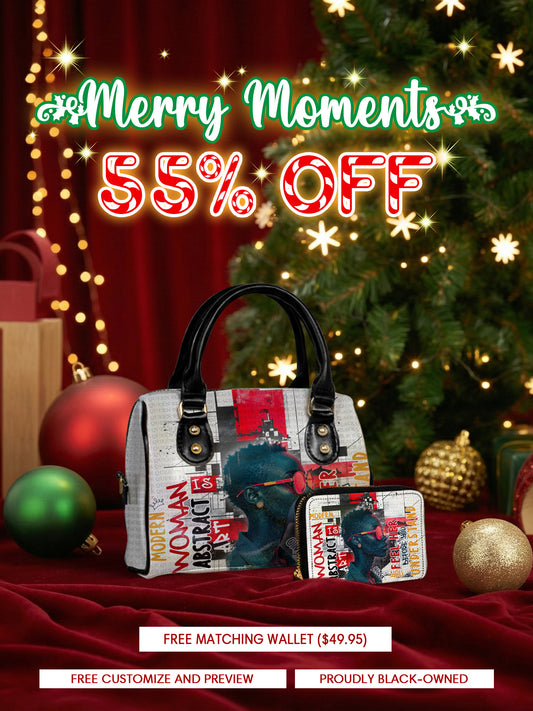 Melaniva Graffiti Art Purse Leather Mini Satchel Deal