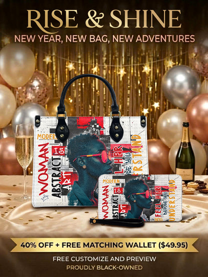 Melaniva Graffiti Art Purse Afrocentric Abstract Woman Handbag Deal