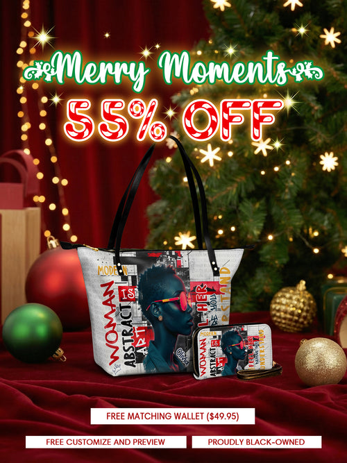 Melaniva Graffiti Art Purse Afrocentric Abstract Woman Totebag Deal