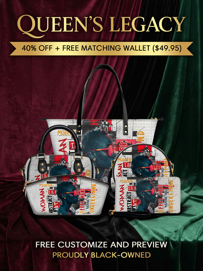 Melaniva "Graffiti Art Purse" Tote Bag The Lucky Bundle - Melaniva