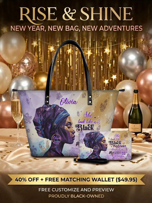 Melaniva "Amethyst Dreams" Leather Totebag Deal - Melaniva