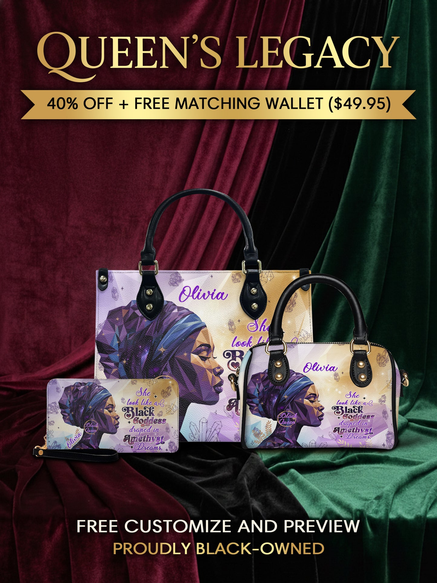 Melaniva "Amethyst Dreams" The Perfect Trio - Melaniva