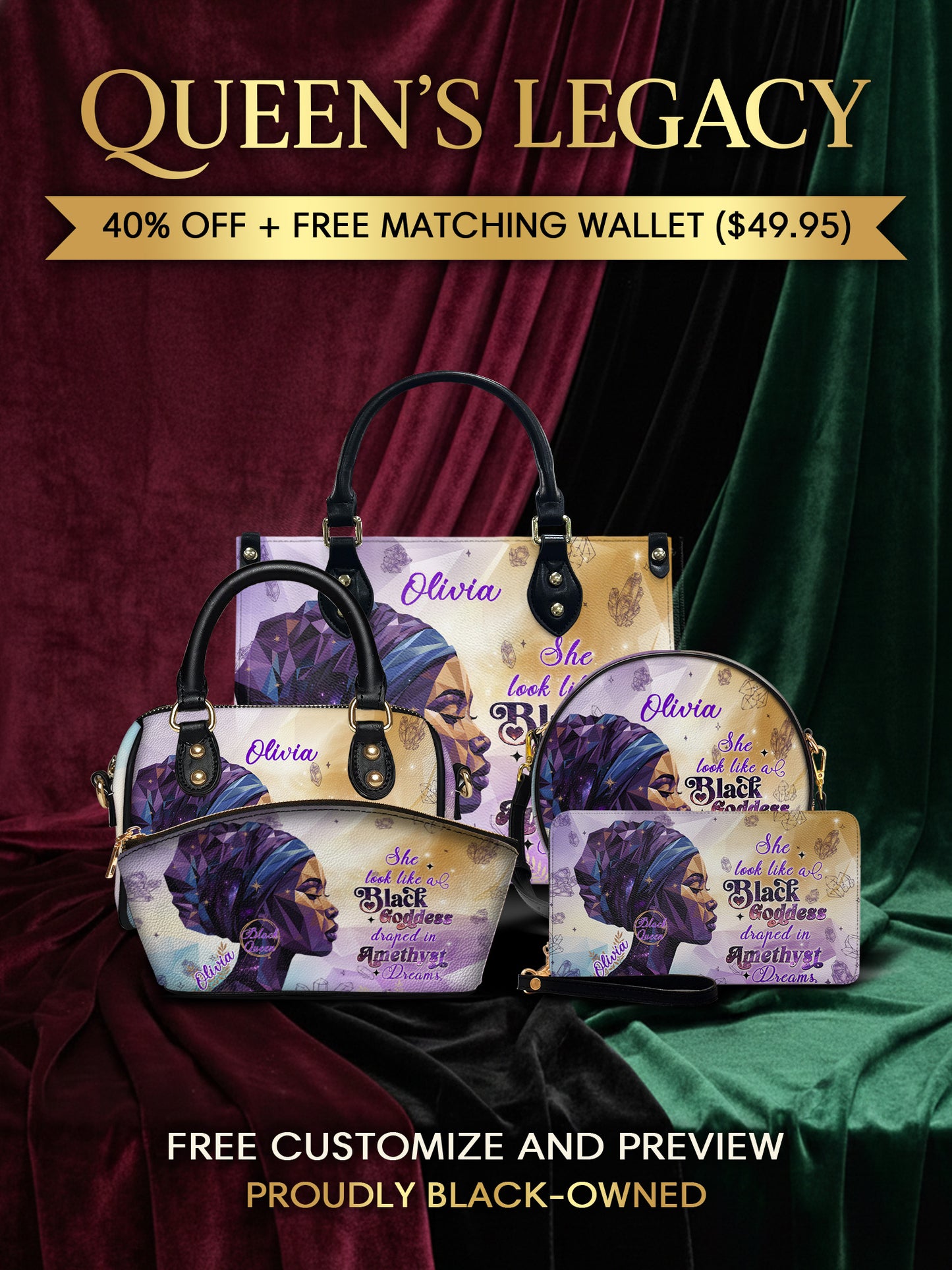 Melaniva "Amethyst Dreams" The Lucky Bundle - Melaniva