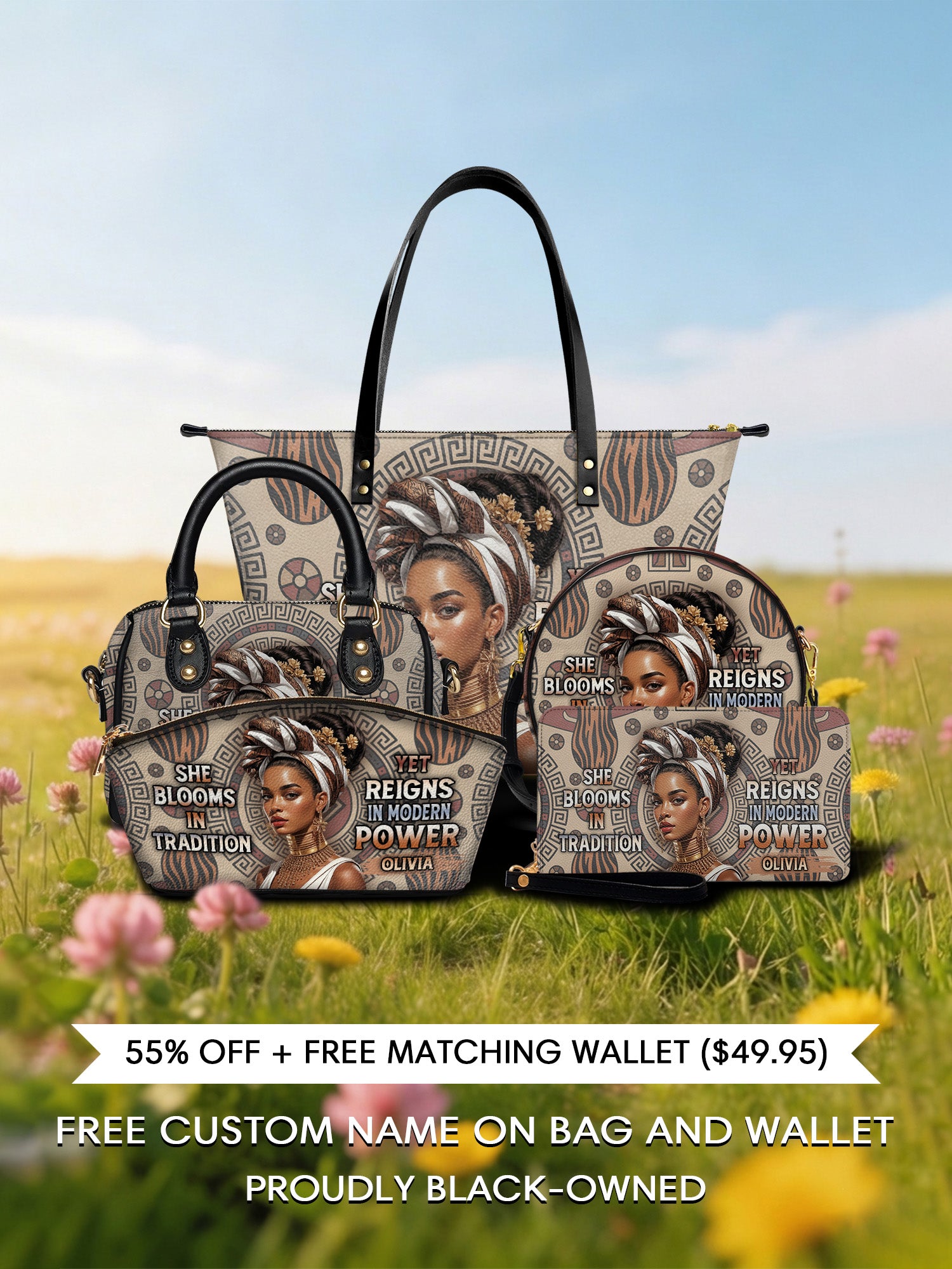 Melaniva "Luxury Essence" Tote Bag The Lucky Bundle - Melaniva