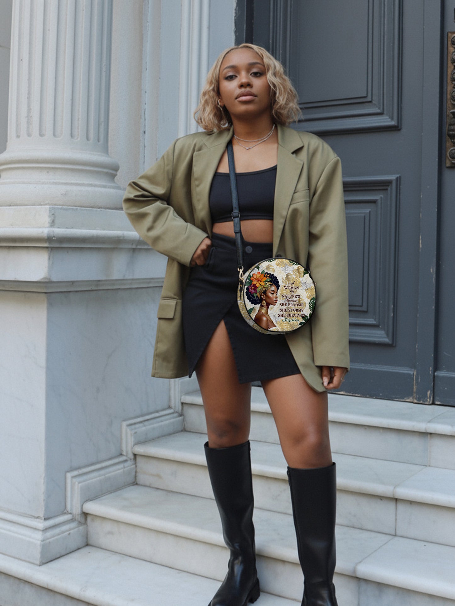 Melaniva "Eternal Blossom" Tote Bag The Lucky Bundle