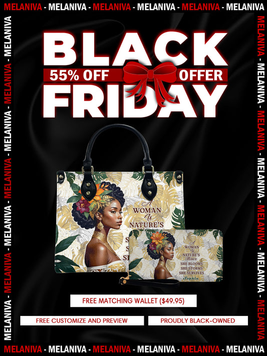 Melaniva Eternal Blossom Leather Handbag Deal